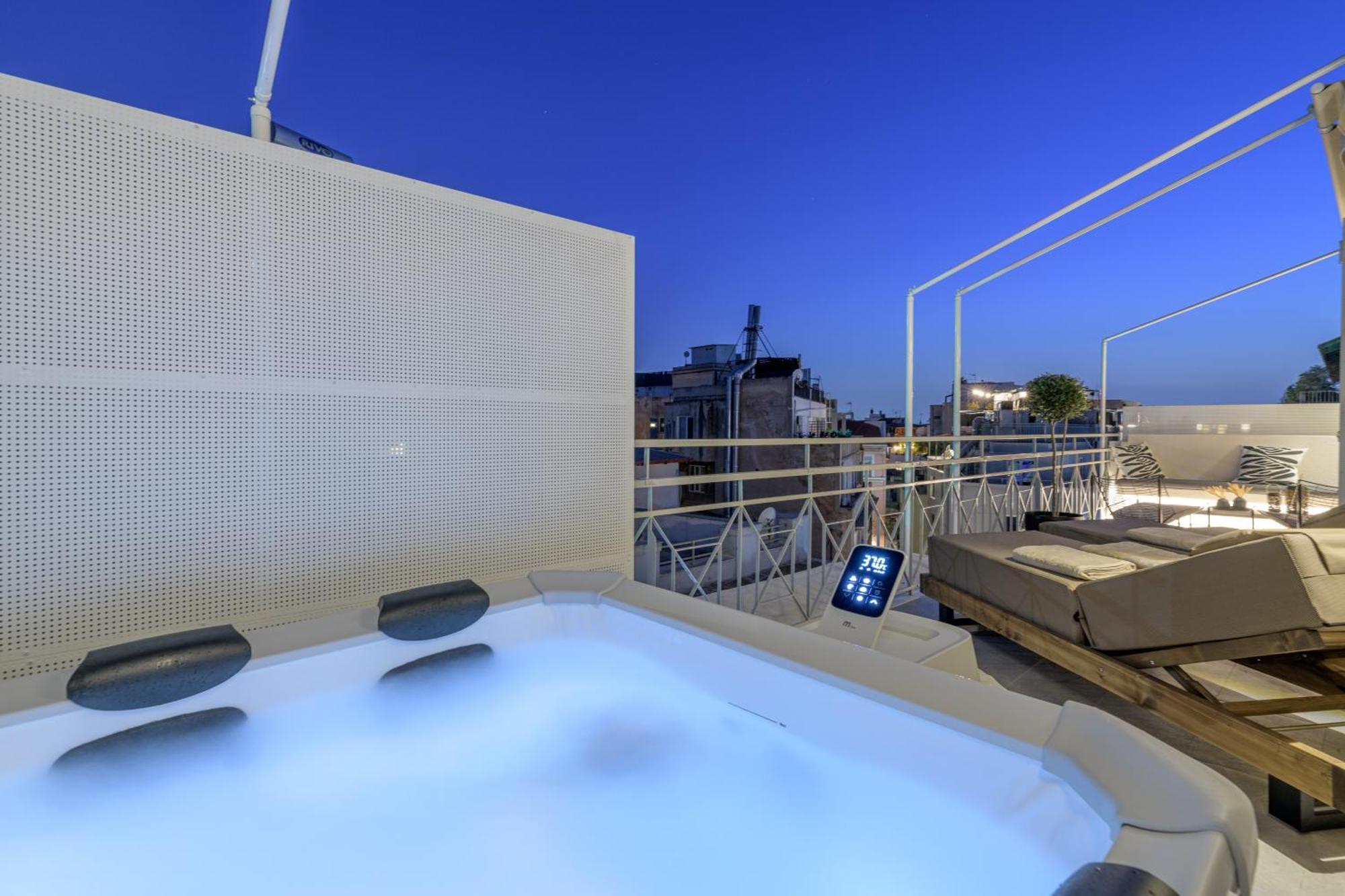 Central Sunny Loft With Plunge Pool Athens Exterior photo