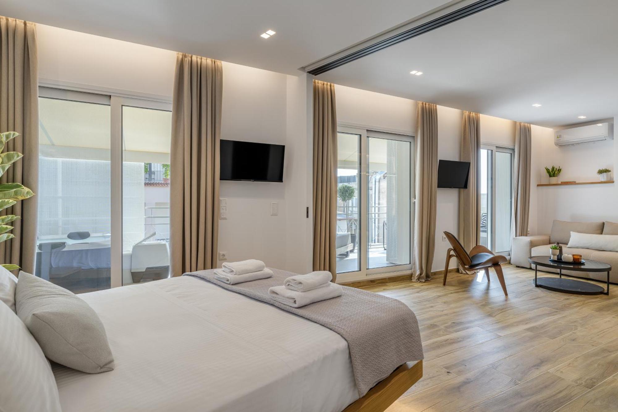 Central Sunny Loft With Plunge Pool Athens Exterior photo